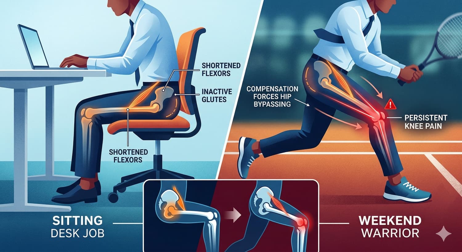 Your Knee Doesn't Hurt Because of Your Knee